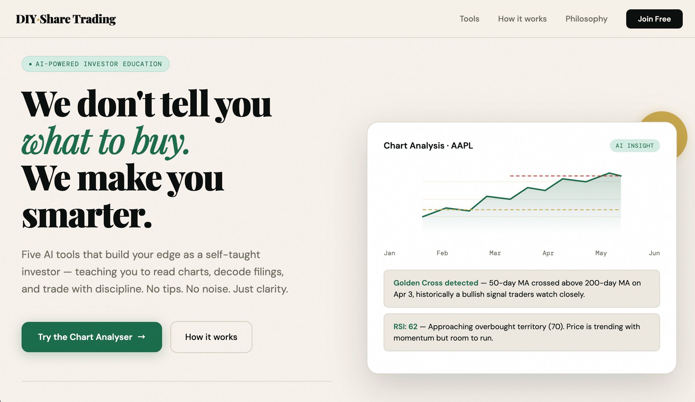 DIY Share Trading screenshot